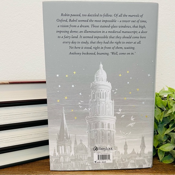 Fairyloot Exclusive Signed Edition Babel by R. F. Kuang - Picture 7 of 10